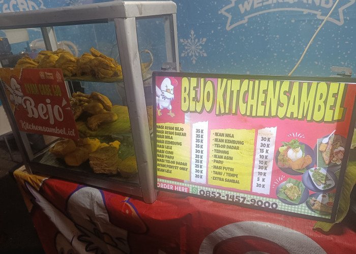 Ayam  Bejo di SCBD Weekland Menggoyang Lidah Pelanggan dengan Cabe Ijo