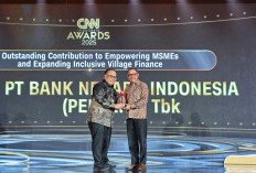 Dukung Pemberdayaan UMKM dan Keuangan Inklusif Desa, BNI Raih Penghargaan